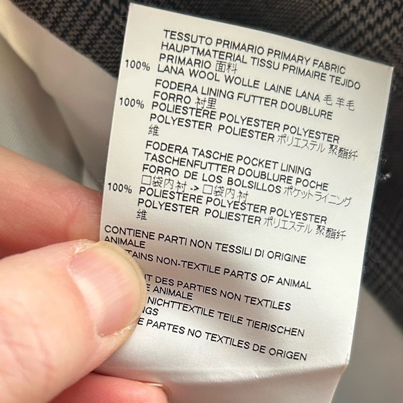 DSquared2 Houndstooth Wool Blazer, size 38 (US 4/6) - Picture 13 of 13